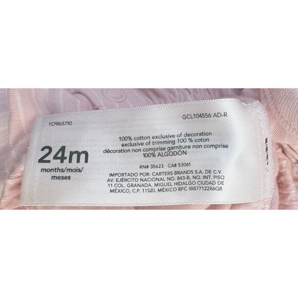 Garanimals/Carters Girls Lot Of 4 Bodysuits Size 24 Months NWT - Picture 15 of 16